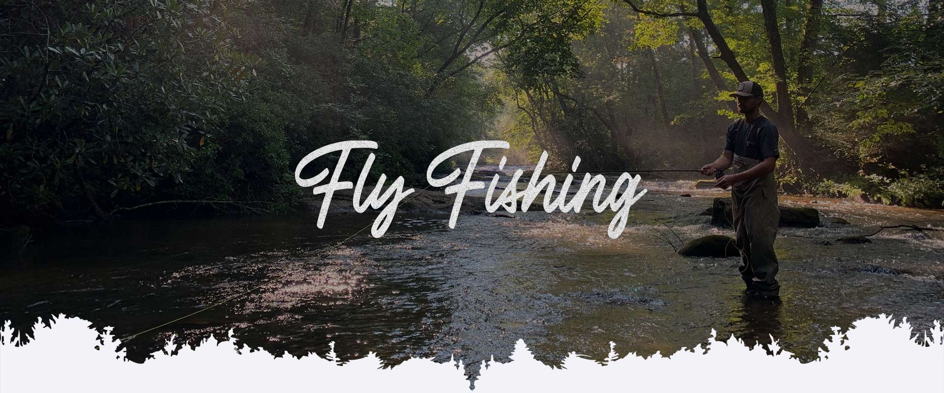 Guided Fly Fishing - Noontootla Creek Farms